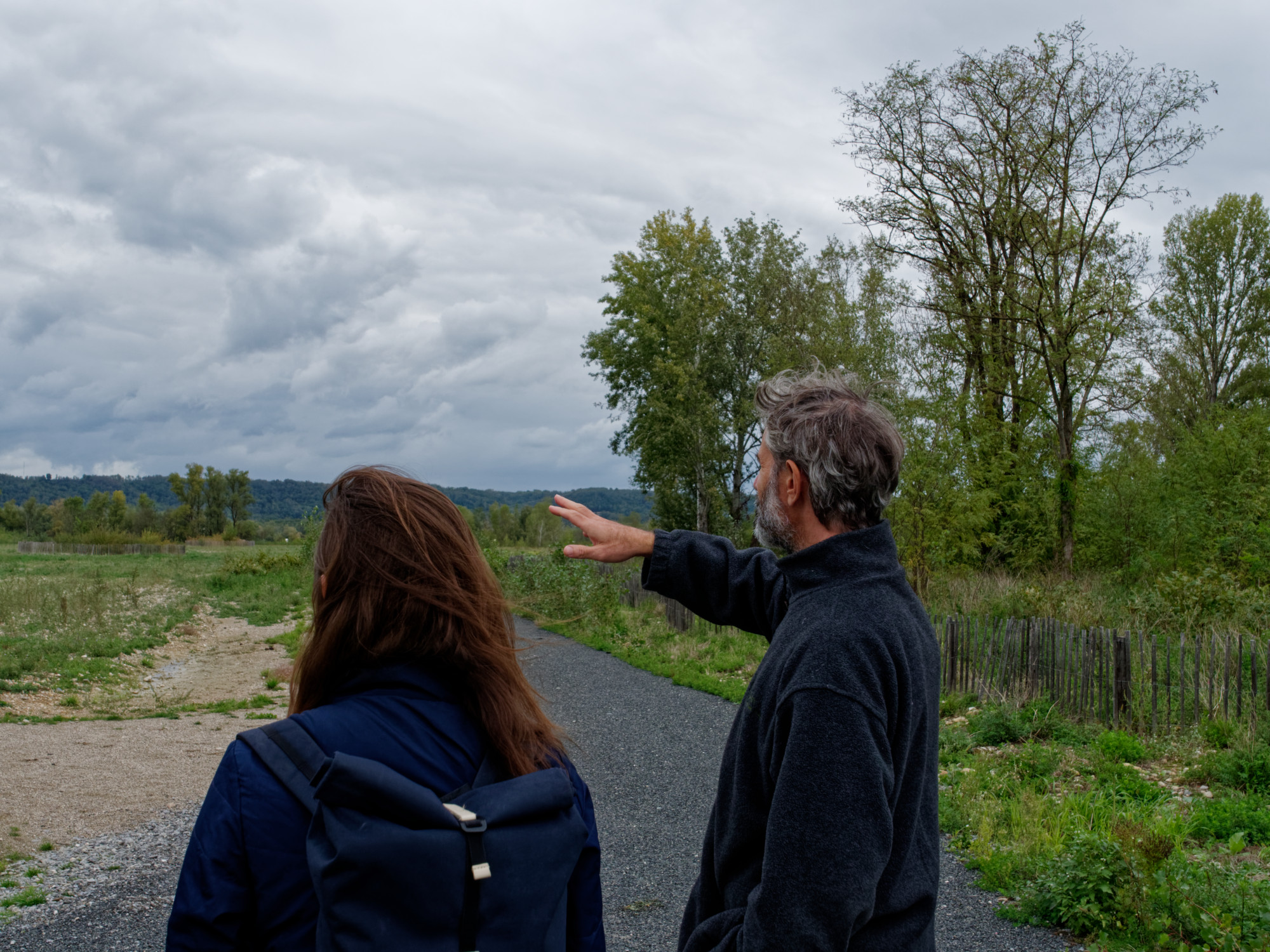 visite de terrain au Cloizu